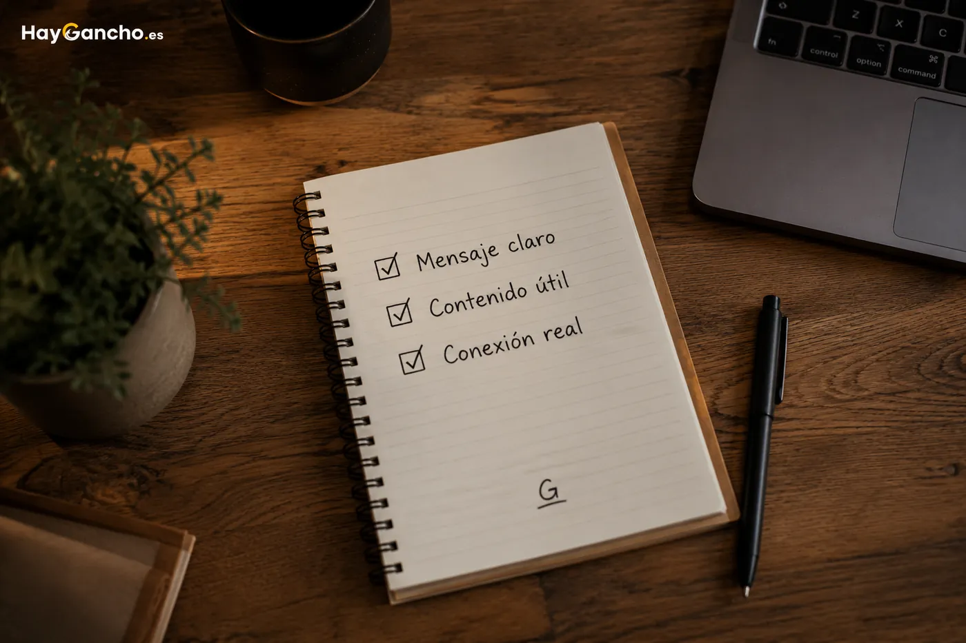 Plan de contenido con mensajes claros, útiles y humanos